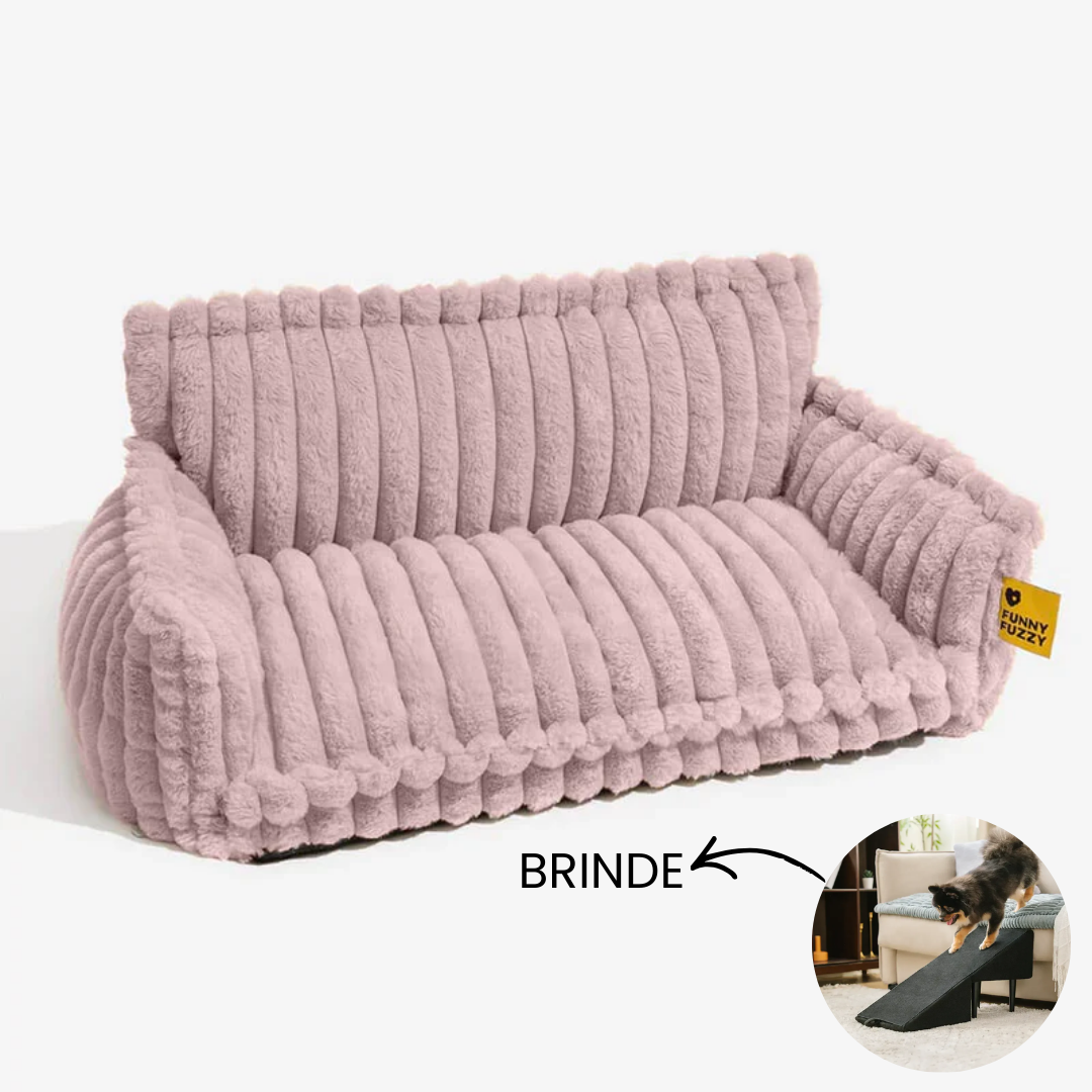 Cama Sofá Pet Ortopédico - O seu pet também merece uma cama ortopédica + Rampa de Brinde