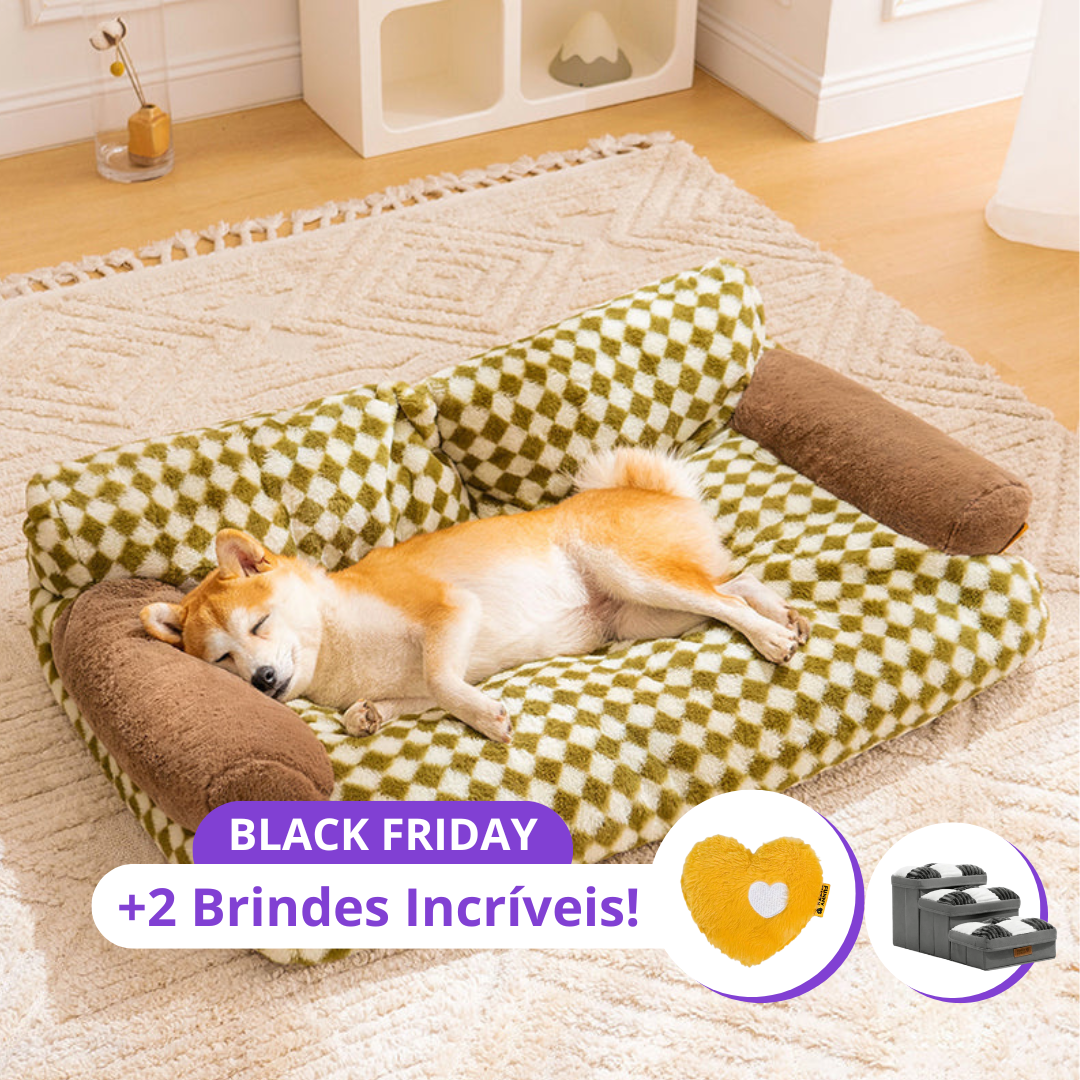 Sofá Cama Ortopédico Vintage Diamond™ + 2 Brindes Incríveis