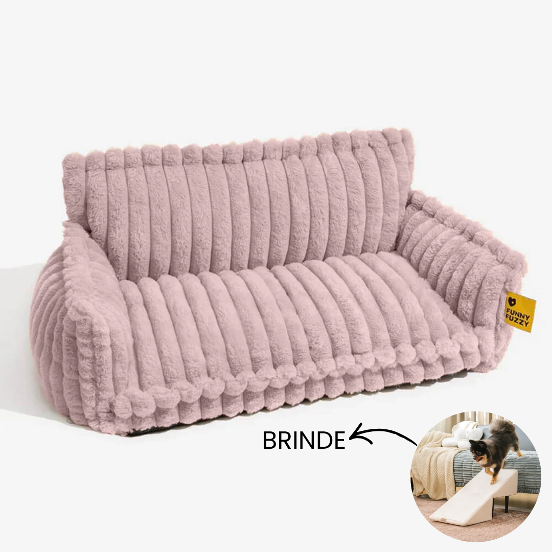 Cama Sofá Pet Ortopédico - O seu pet também merece uma cama ortopédica + Rampa de Brinde