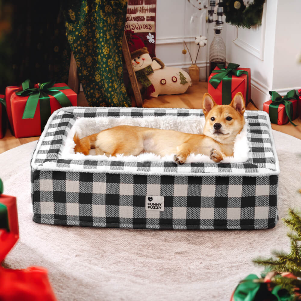 Cama Calmante Ortopédica Festive™ + 2 Brindes Incríveis