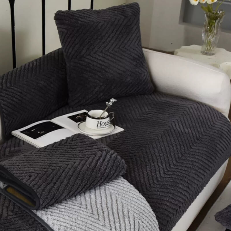 [COMPRE 1 LEVE 2] Capa Protetora De Sofá Herringbone™